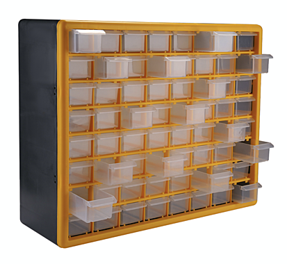 Система хранения DEKO DKTB15, 64 выдвижных ящика (50х16х39см)